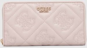 Peňaženka Guess MARIEKE dámsky, ružová farba, SWQM92 29630