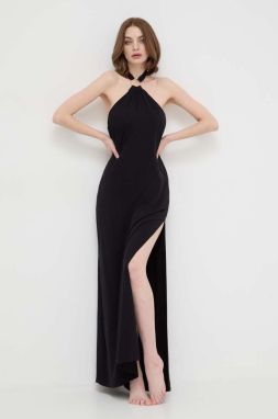 Plážové šaty Guess RING čierna farba, E4GK10 WF9S0