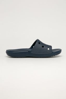 Šľapky Crocs Classic Slide pánske, tmavomodrá farba, 206761