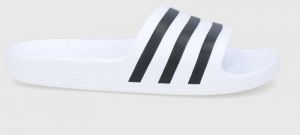 Šľapky adidas Adilette Aqua F35539.D dámske, biela farba, F35539