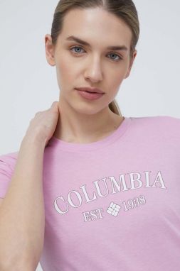 Tričko Columbia Trek dámsky, ružová farba, 1992134