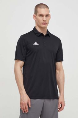 Tréningová polokošeľa adidas Performance Entrada 22 čierna farba, jednofarebná, HB5328