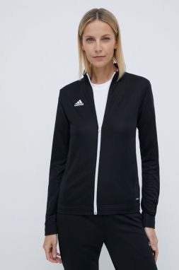 Tréningová mikina adidas Performance Entrada 22 dámska, čierna farba, jednofarebná, H57525