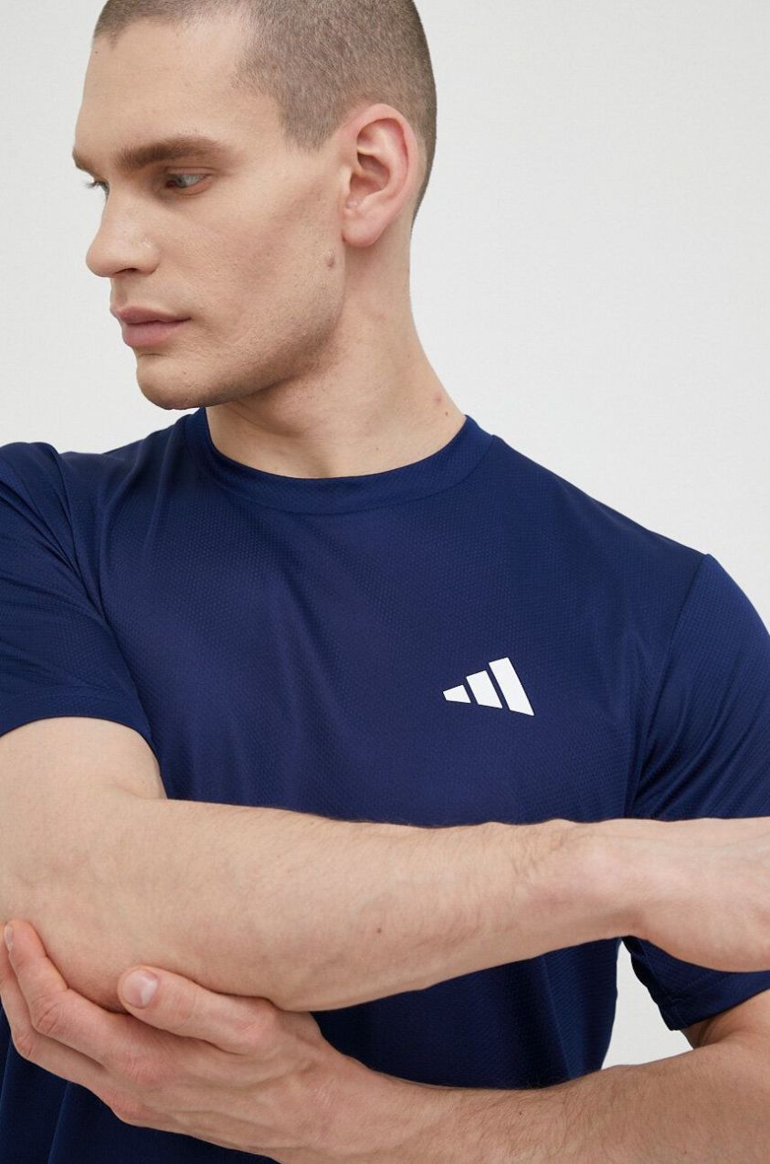 Tréningové tričko adidas Performance Train Essentials tmavomodrá farba, jednofarebné, IC7429