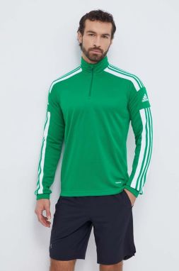 Tréningová mikina adidas Performance Squadra 21 zelená farba, s nášivkou,  GP6473