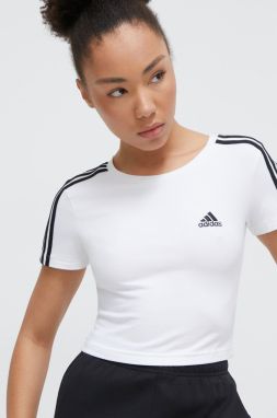 Tričko adidas dámske, béžová farba, IR6112