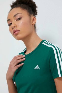 Tričko adidas dámske, zelená farba, IM2789