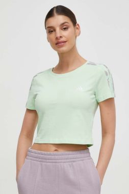 Tričko adidas dámske, zelená farba, IR6119