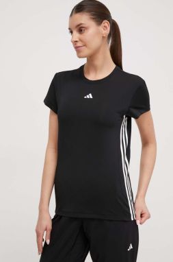 Tréningové tričko adidas Performance Hyperglam čierna farba, IM8779