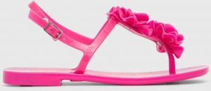 Sandále Melissa MELISSA HARMONIC SQUARED GARDEN dámske, ružová farba, M.33563.51311