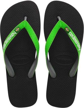 Žabky Havaianas BRASIL MIX pánske, zelená farba, 4123206.8075