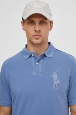 Bavlnené polo tričko Polo Ralph Lauren s nášivkou