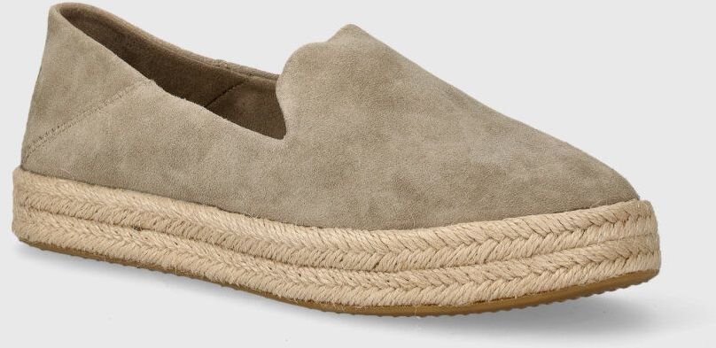 Espadrilky Toms Carolina béžová farba, 10020711