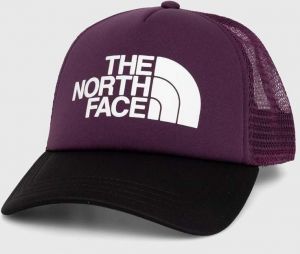 Šiltovka The North Face fialová farba, s potlačou, NF0A3FM3V6V1