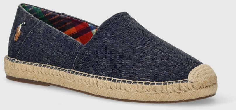 Espadrilky Polo Ralph Lauren Cevio Slip tmavomodrá farba, 803932163001