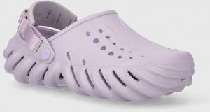 Šľapky Crocs X - (Echo) Clog dámske, fialová farba, 207937