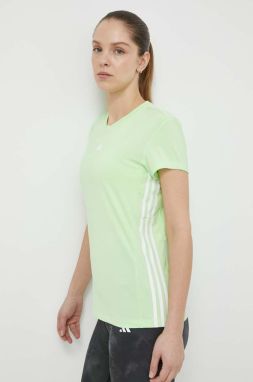 Tréningové tričko adidas Performance Hyperglam zelená farba, IM8784