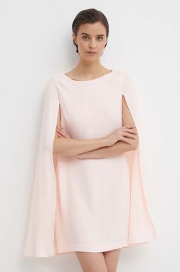 Šaty Lauren Ralph Lauren ružová farba