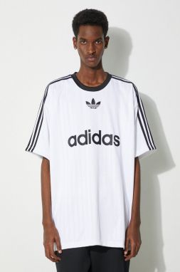 Tričko adidas Originals Adicolor pánske, biela farba, s potlačou, IM9459,