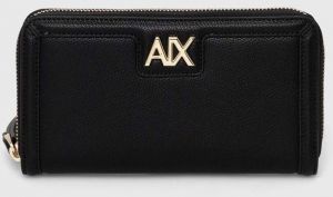 Peňaženka Armani Exchange dámsky, čierna farba, 948451 4R731