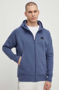 Mikina adidas Z.N.E pánska, s kapucňou, jednofarebná, IR5226