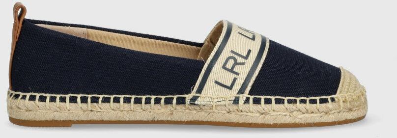 Espadrilky Lauren Ralph Lauren Caylee III tmavomodrá farba, 802891000000