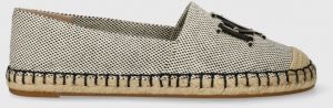 Espadrilky Lauren Ralph Lauren Cameryn Logo čierna farba, 802927000000