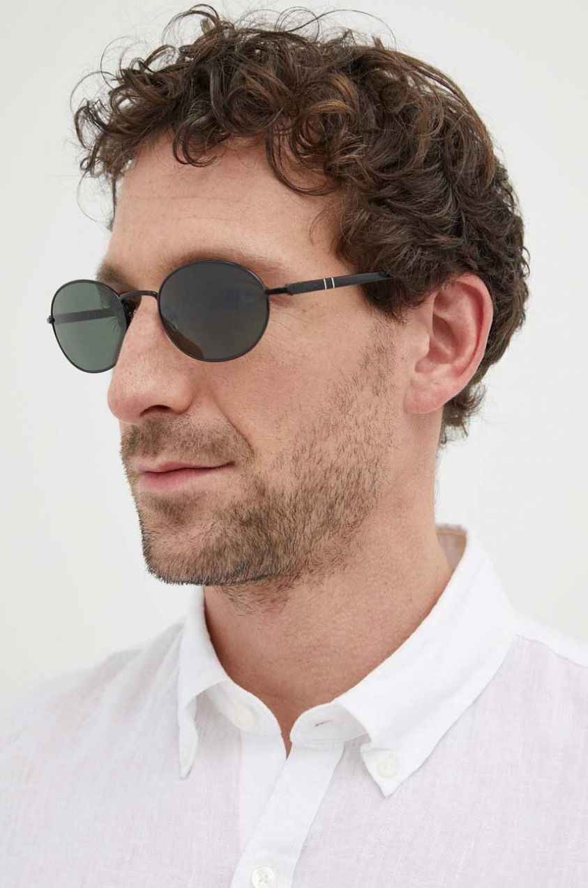 Slnečné okuliare Persol IDA pánske, čierna farba, 0PO1018S