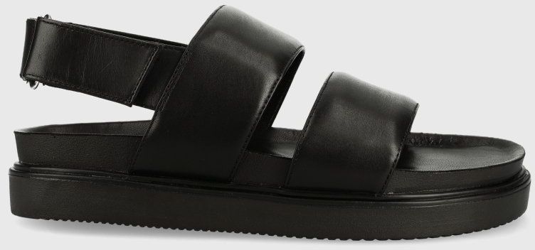 Kožené sandále Vagabond Shoemakers Seth pánske, čierna farba