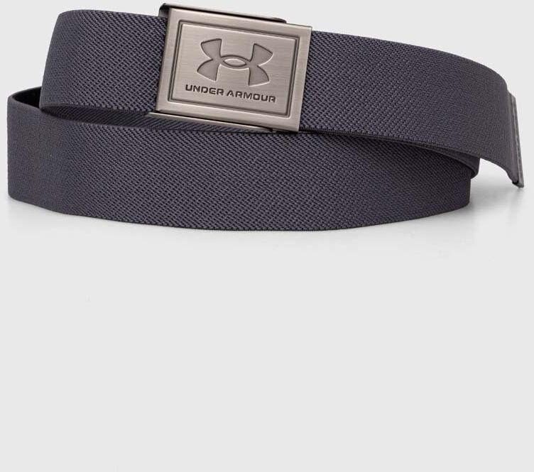 Opasok Under Armour pánsky, šedá farba