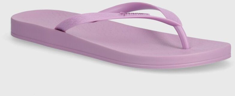 Žabky Ipanema ANAT COLORS dámske, fialová farba, na plochom podpätku, 82591-AQ602