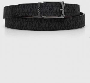 Obojstranný opasok Michael Kors pánsky, čierna farba
