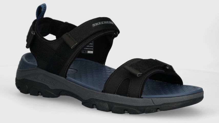 Sandále Skechers TRESMEN pánske, čierna farba