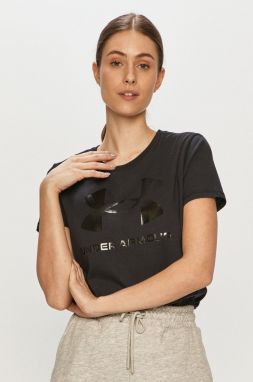 Tričko Under Armour dámsky, čierna farba, 1356305