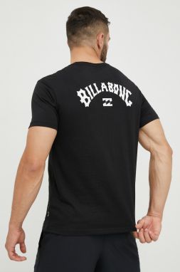 Bavlnené tričko Billabong čierna farba, s potlačou, C1SS65BIP2