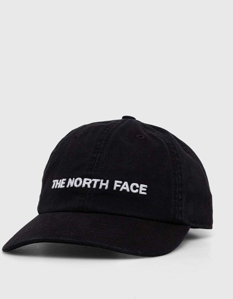 Šiltovka The North Face čierna farba, s nášivkou, NF0A7WHP1IS1