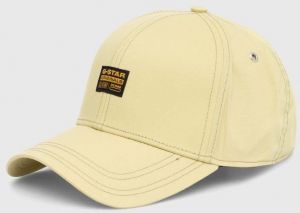 Šiltovka G-Star Raw zelená farba, s nášivkou