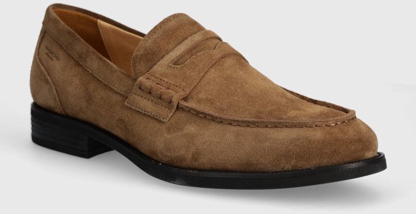 Semišové mokasíny Vagabond Shoemakers MARIO pánske, hnedá farba, 4961-040-19