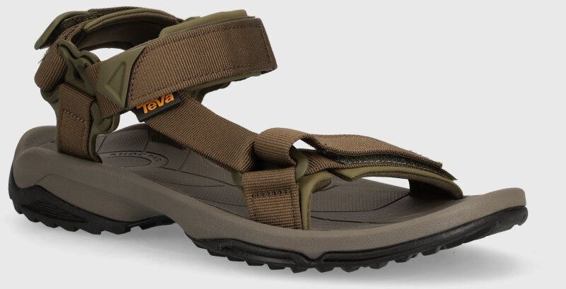 Sandále Teva Terra Fi Lite pánske, zelená farba, 1001473