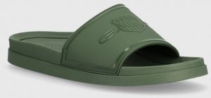 Šľapky Gant Pierbay pánske, zelená farba, 28609604.G761