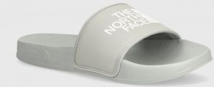 Šľapky The North Face BASE CAMP SLIDE III pánske, šedá farba, NF0A4T2RA2Z1