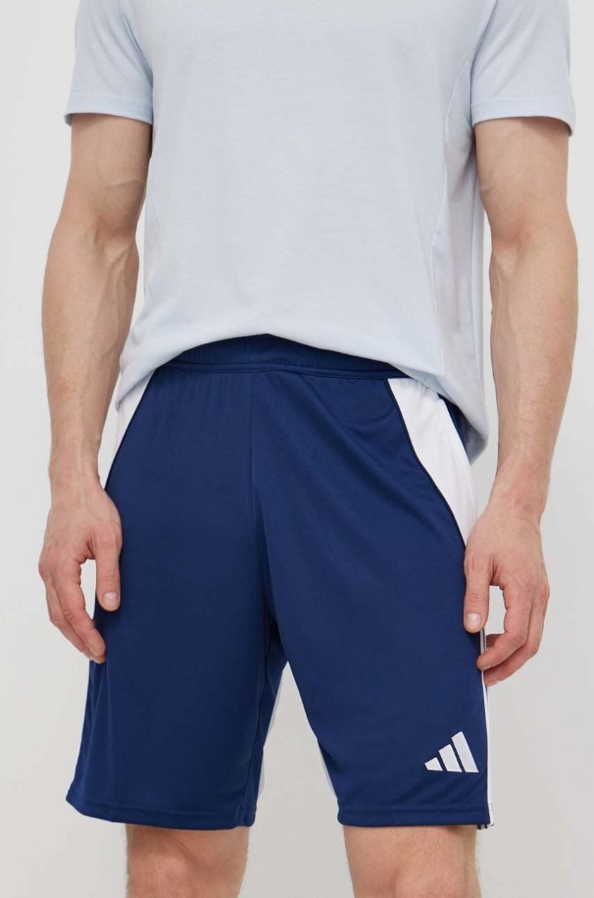 Tréningové šortky adidas Performance Tiro24 tmavomodrá farba, IR9335