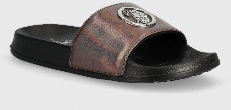 Šľapky U.S. Polo Assn. IVY dámske, čierna farba, IVY002W 4Y1