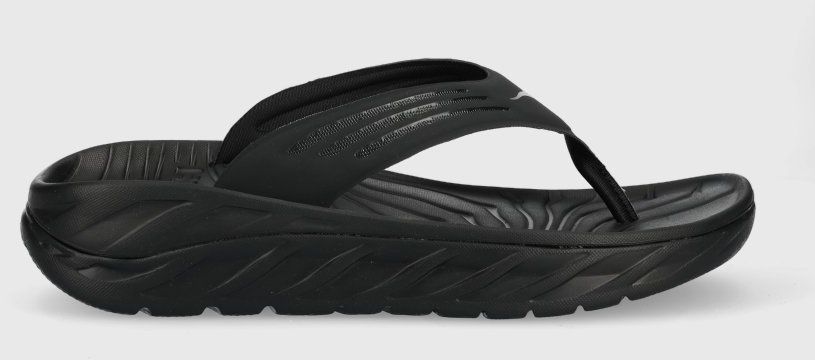 Žabky Hoka Ora Recovery Flip pánske, čierna farba, 1099675