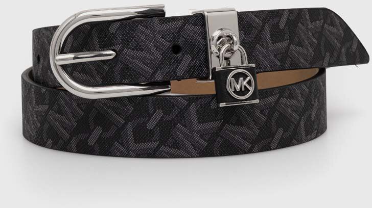 Opasok MICHAEL Michael Kors dámsky, fialová farba