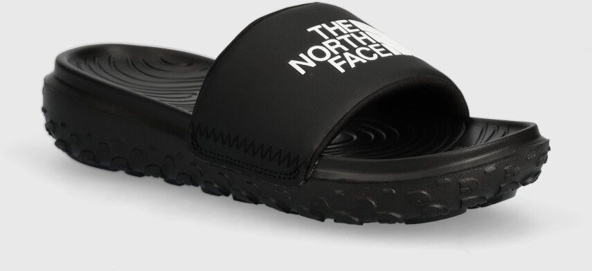 Šľapky The North Face NEVER STOP CUSH SLIDE dámske, čierna farba, NF0A8A99KX71