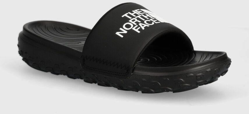 Šľapky The North Face NEVER STOP CUSH SLIDE pánske, čierna farba, NF0A8A90KX71