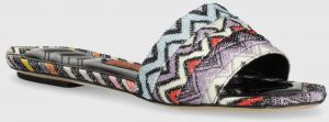 Šľapky Missoni Gia Flat dámske, M32_023