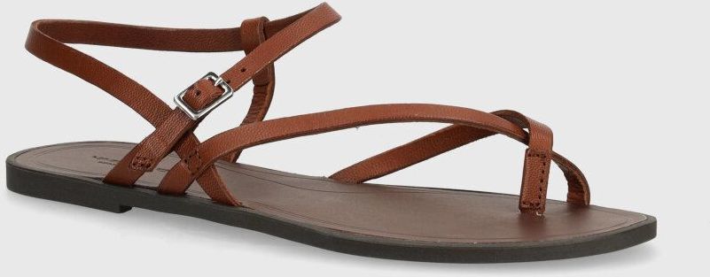 Kožené sandále Vagabond Shoemakers TIA 2.0 dámske, hnedá farba, 5531-401-27