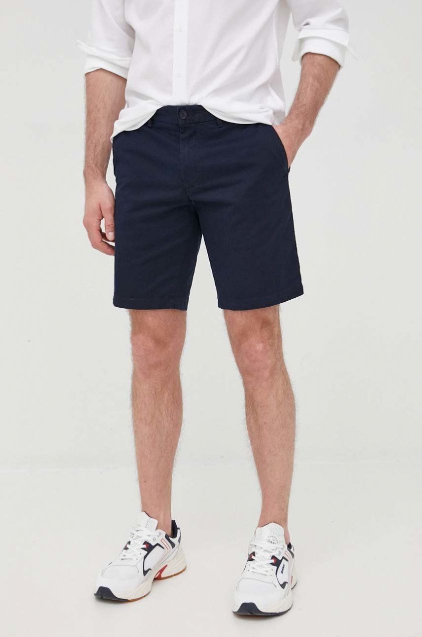 Šortky Tommy Hilfiger Brooklyn 1985 pánske,tmavomodrá farba,,MW0MW23563